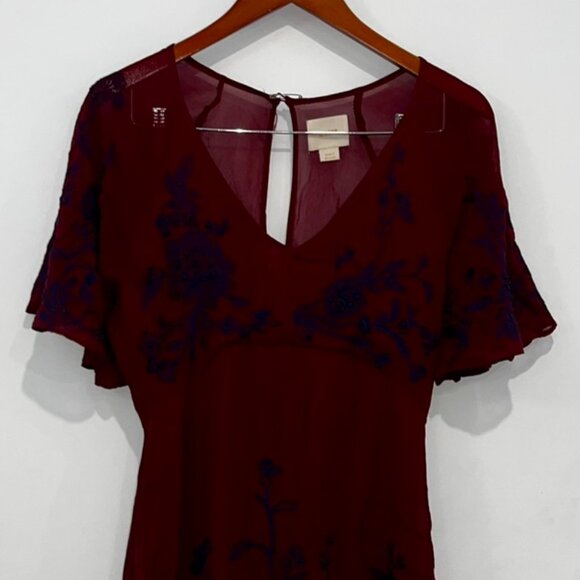 Anthropologie Red Dress - Picture 1 of 4